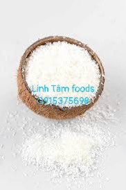 Dried coconut rice for export